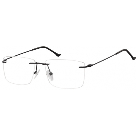 Patentki Bezramkowe Okulary oprawki korekcyjne Sunoptic 988 czarne